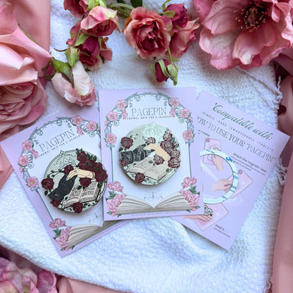 KNIGHT AND PRINCESS enamel grip