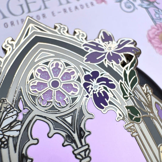 ENCHANTED GOTHIC WINDOW enamel grip
